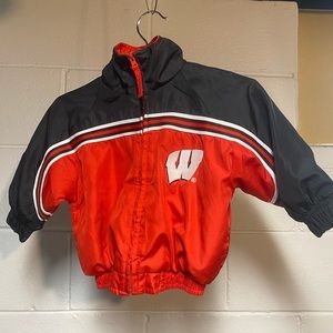 Kids 12 month Wisconsin Badgers Jacket
